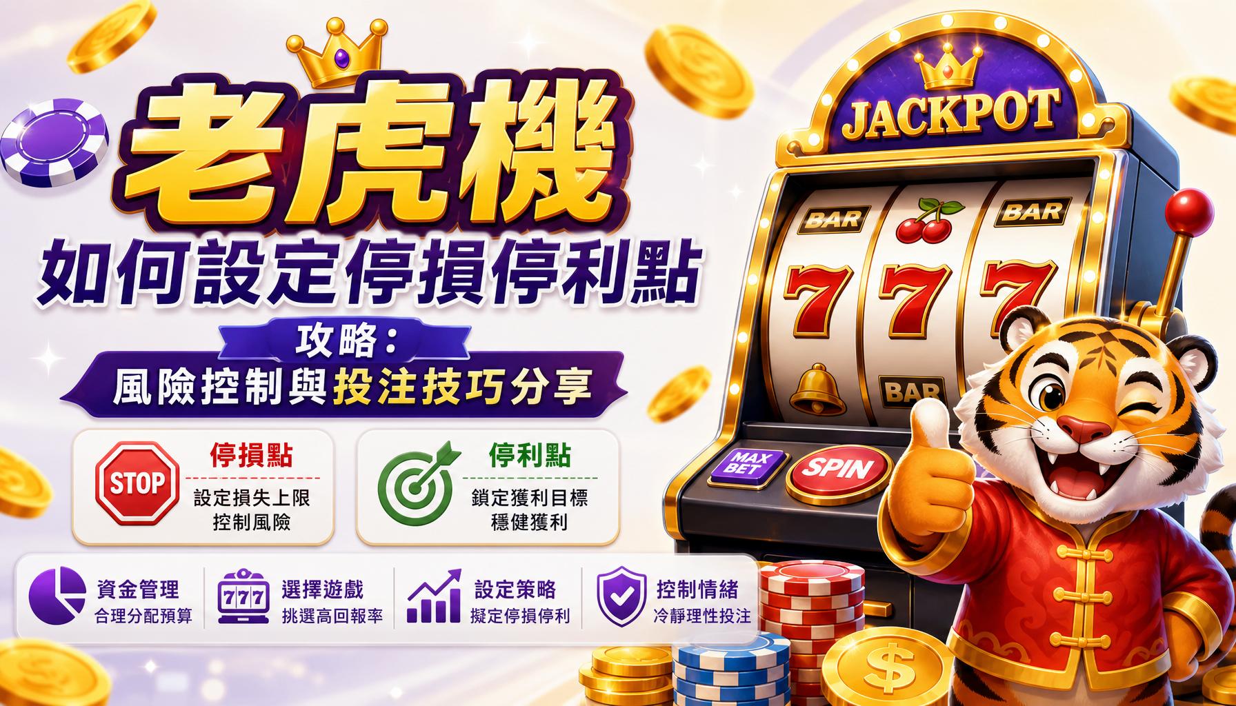 老虎機如何設定停損停利點攻略:風險控制與投注技巧分享